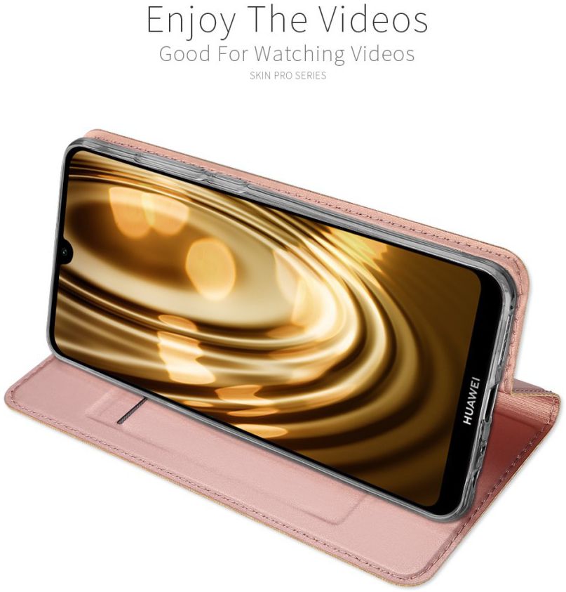 Dux Ducis Book Case Samsung Galaxy S10 Plus Hoesje Roze Goud afbeelding 9