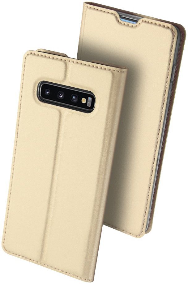Dux Ducis Book Case Samsung Galaxy S10 Plus Hoesje Goud afbeelding 6