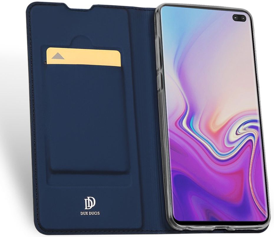 Dux Ducis Book Case Samsung Galaxy S10 Plus Hoesje Blauw afbeelding 2