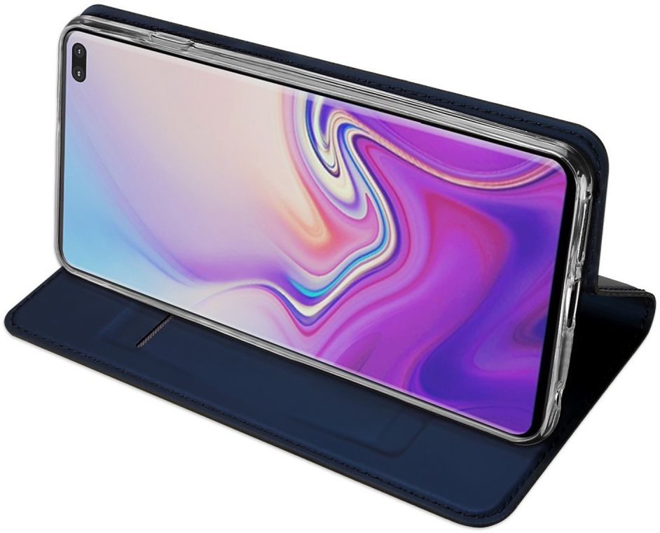 Dux Ducis Book Case Samsung Galaxy S10 Plus Hoesje Blauw afbeelding 4