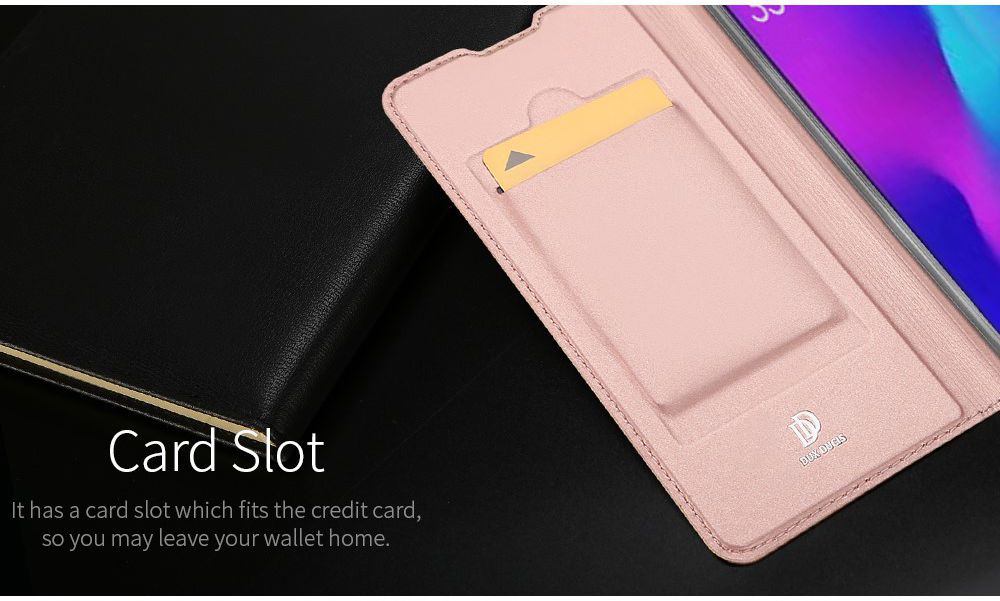 Dux Ducis Book Case Huawei P30 Hoesje Roze Goud afbeelding 8