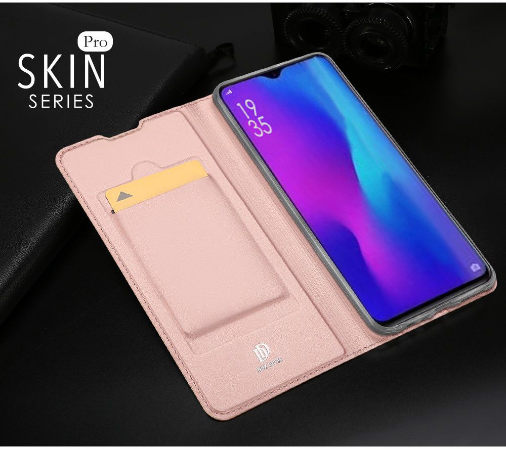 Dux Ducis Book Case Huawei P30 Hoesje Roze Goud afbeelding 10