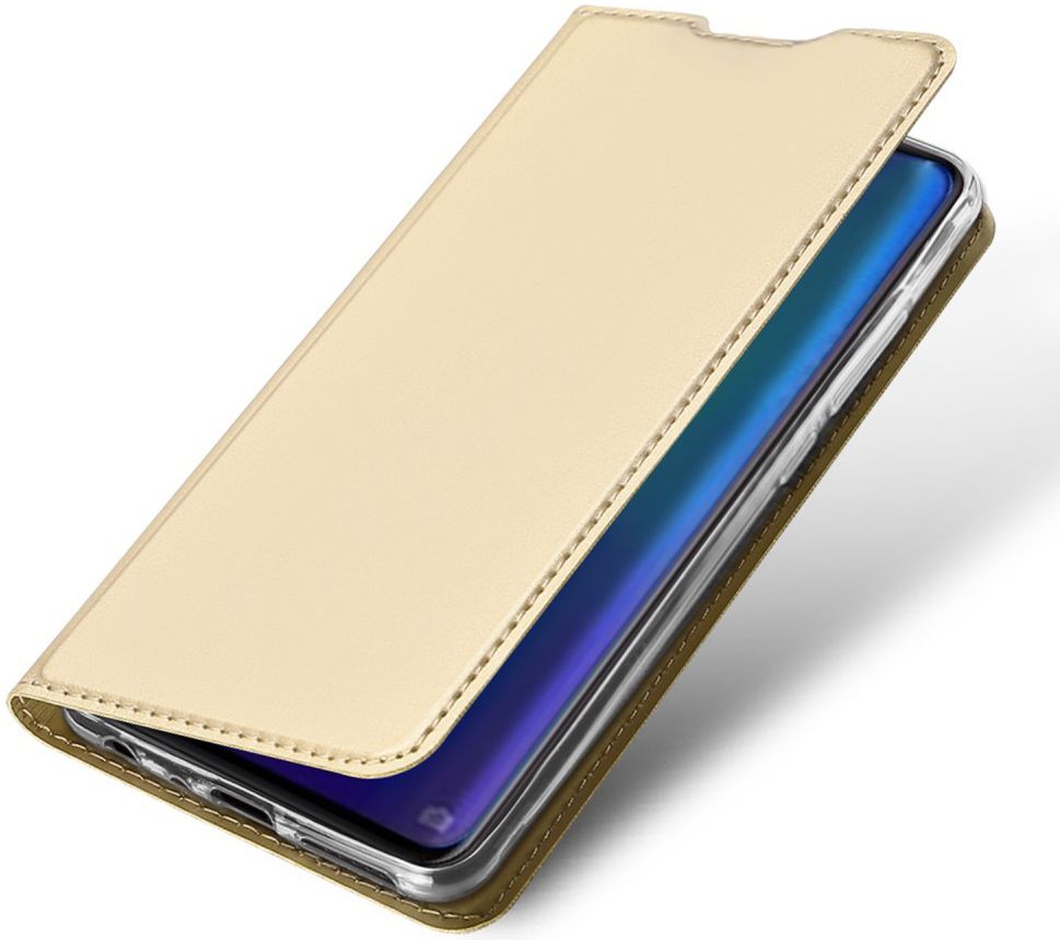 Dux Ducis Book Case Huawei P30 Hoesje Goud afbeelding 1