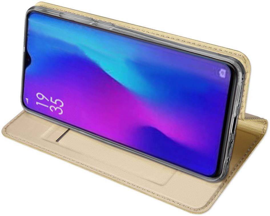 Dux Ducis Book Case Huawei P30 Hoesje Goud afbeelding 4