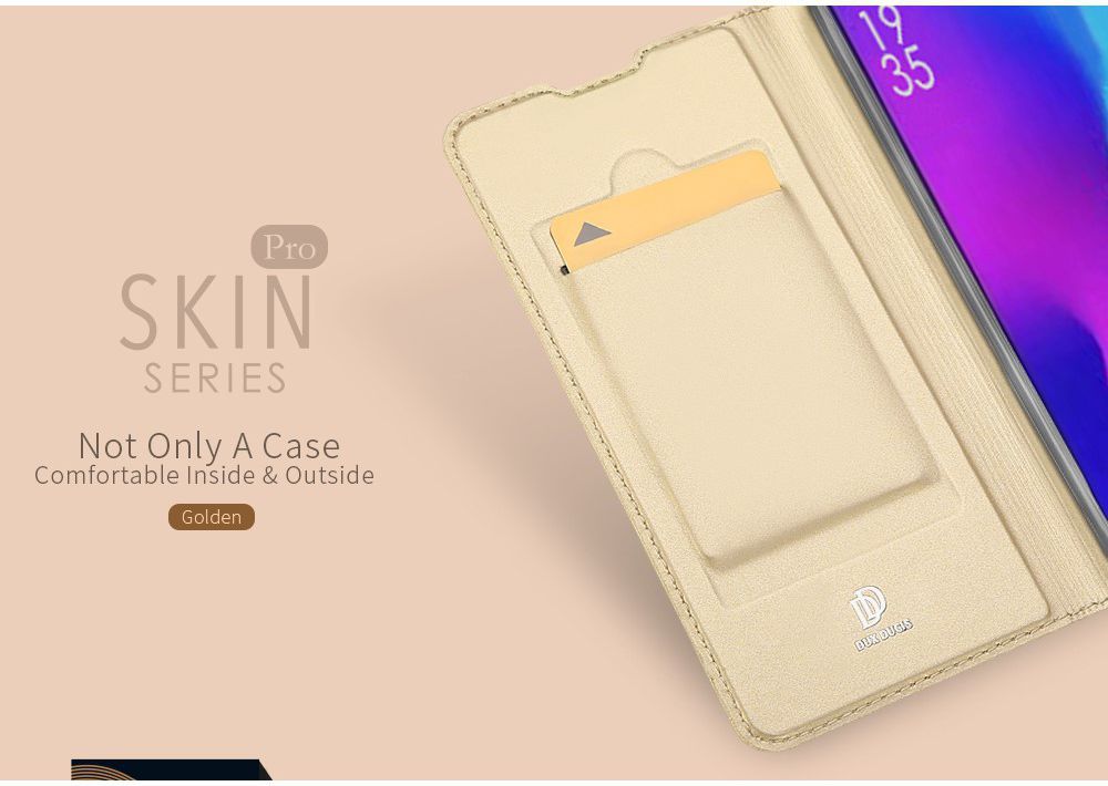 Dux Ducis Book Case Huawei P30 Hoesje Goud afbeelding 5