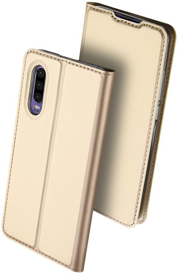 Dux Ducis Book Case Huawei P30 Hoesje Goud afbeelding 7