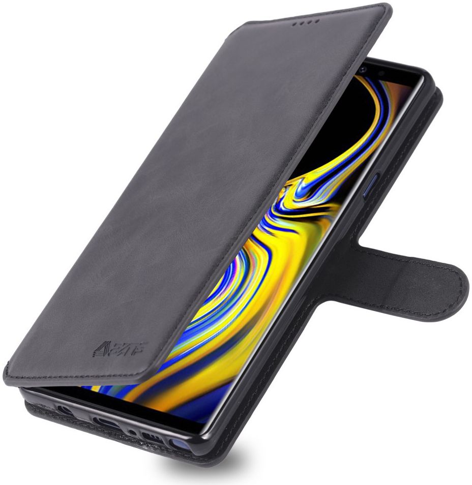 Samsung Galaxy Note 9 Portemonnee Hoesje Zwart afbeelding 1