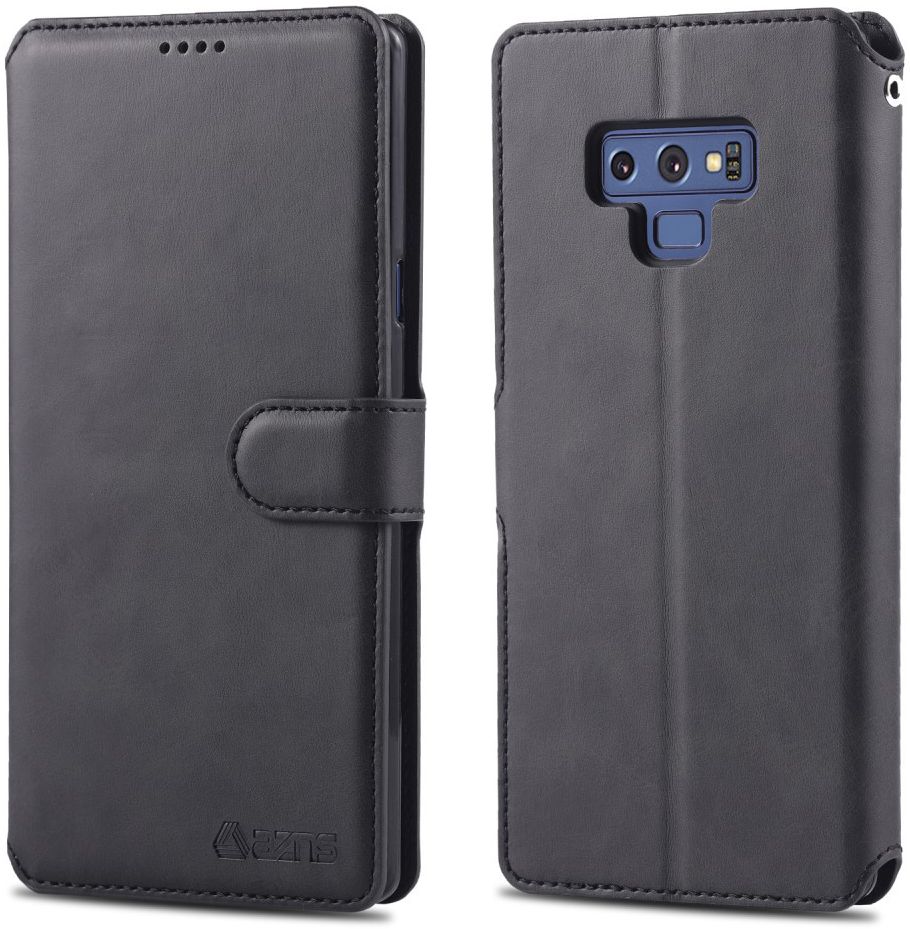 Samsung Galaxy Note 9 Portemonnee Hoesje Zwart afbeelding 2