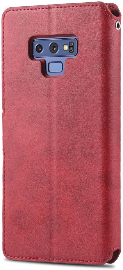 Samsung Galaxy Note 9 Portemonnee Hoesje Rood afbeelding 6
