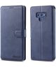 Samsung Galaxy Note 9 Portemonnee Hoesje Donker Blauw