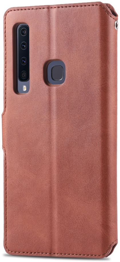 Samsung Galaxy A9 (2018) Stijlvol Portemonnee Hoesje Bruin afbeelding 6