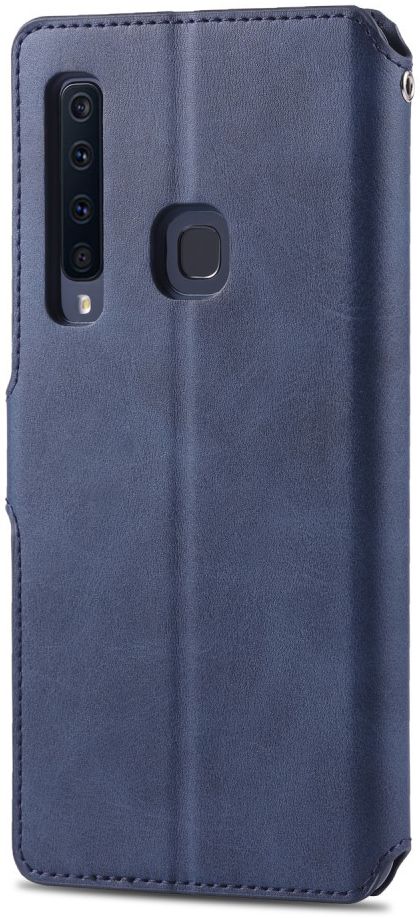 Samsung Galaxy A9 (2018) Stijlvol Portemonnee Hoesje Blauw afbeelding 6
