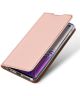 Dux Ducis Premium Book Case Samsung Galaxy S10 Hoesje Roze Goud