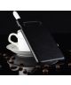 Samsung Galaxy S10 Hoesje met Kunstleer Coating Zwart
