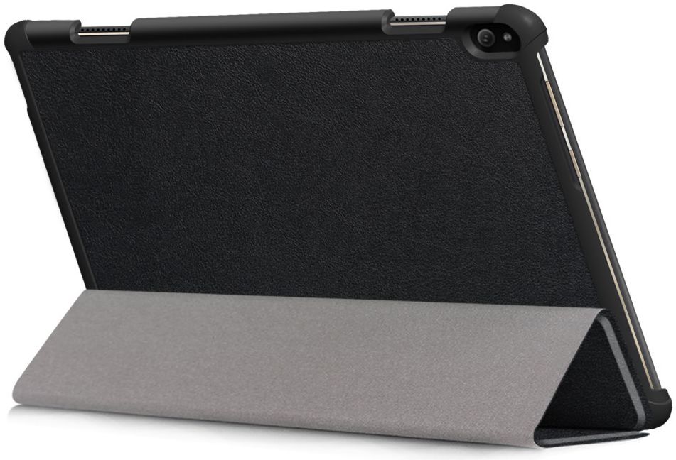 Lenovo Tab P10 Hoes Tri-Fold Zwart afbeelding 7