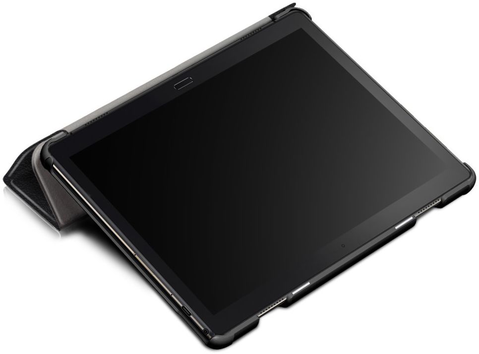 Lenovo Tab P10 Hoes Tri-Fold Zwart afbeelding 8