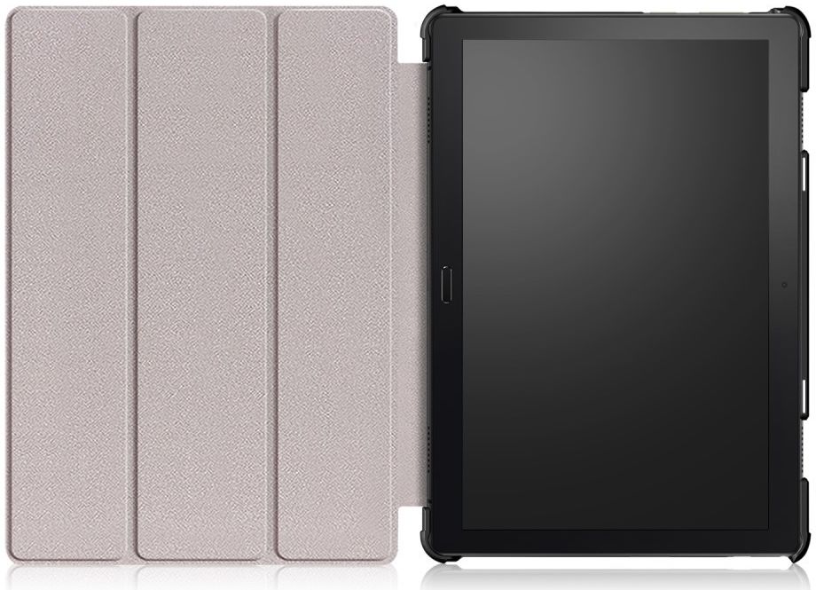 Lenovo Tab P10 Hoes Tri-Fold Zwart afbeelding 9