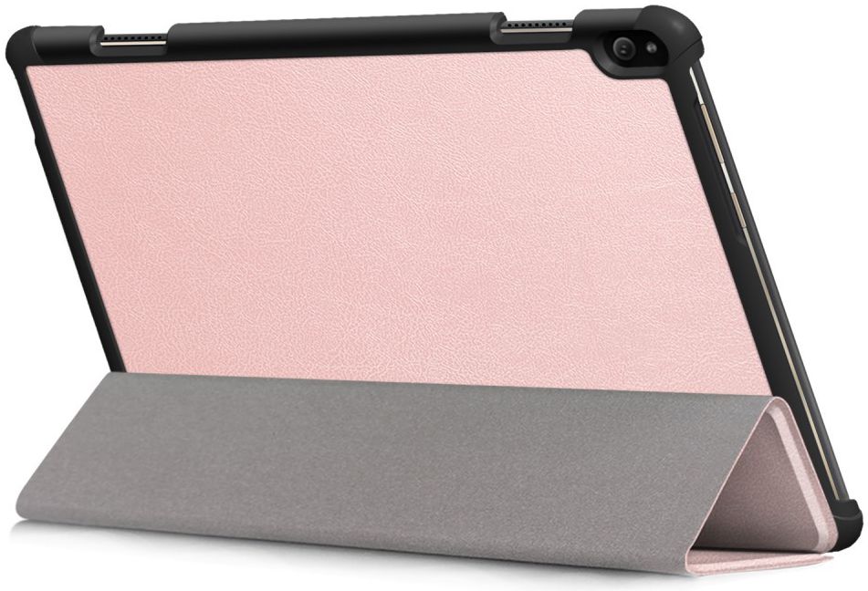 Lenovo Tab P10 Hoes Tri-Fold Roze afbeelding 3