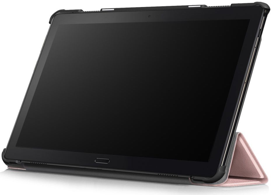 Lenovo Tab P10 Hoes Tri-Fold Roze afbeelding 7