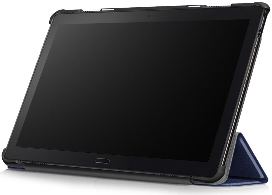 Lenovo Tab P10 Hoes Tri-Fold Blauw afbeelding 7