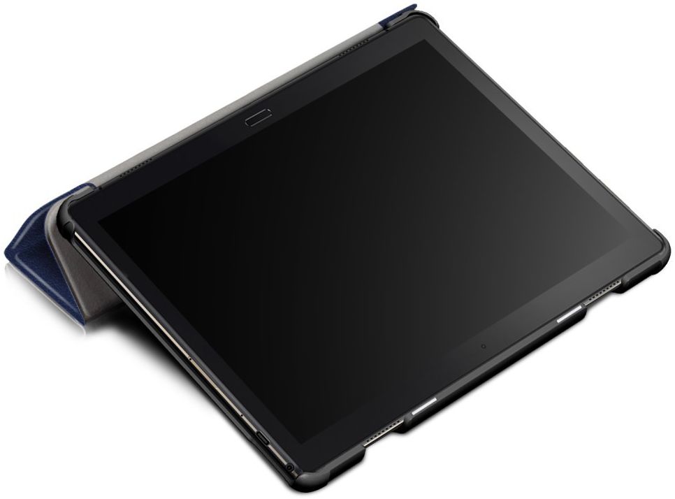 Lenovo Tab P10 Hoes Tri-Fold Blauw afbeelding 8