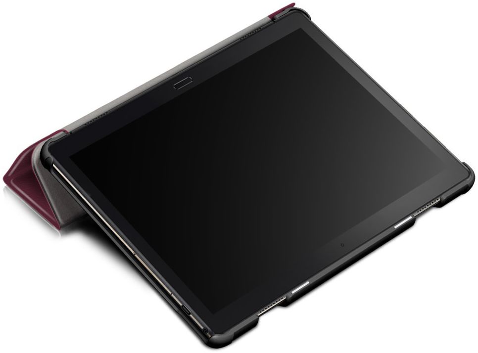 Lenovo Tab P10 Hoes Tri-Fold Rood afbeelding 8