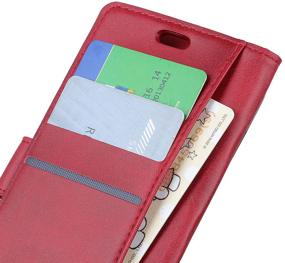Sony Xperia 1 Portemonnee Hoesje Rood afbeelding 7