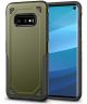 Samsung Galaxy S10E Stijlvol Hybride Hoesje Groen