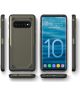 Samsung Galaxy S10 Plus Stijlvol Hybride Hoesje Groen