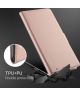 Huawei P30 Pro Luxe Portemonnee Hoesje Roze Goud