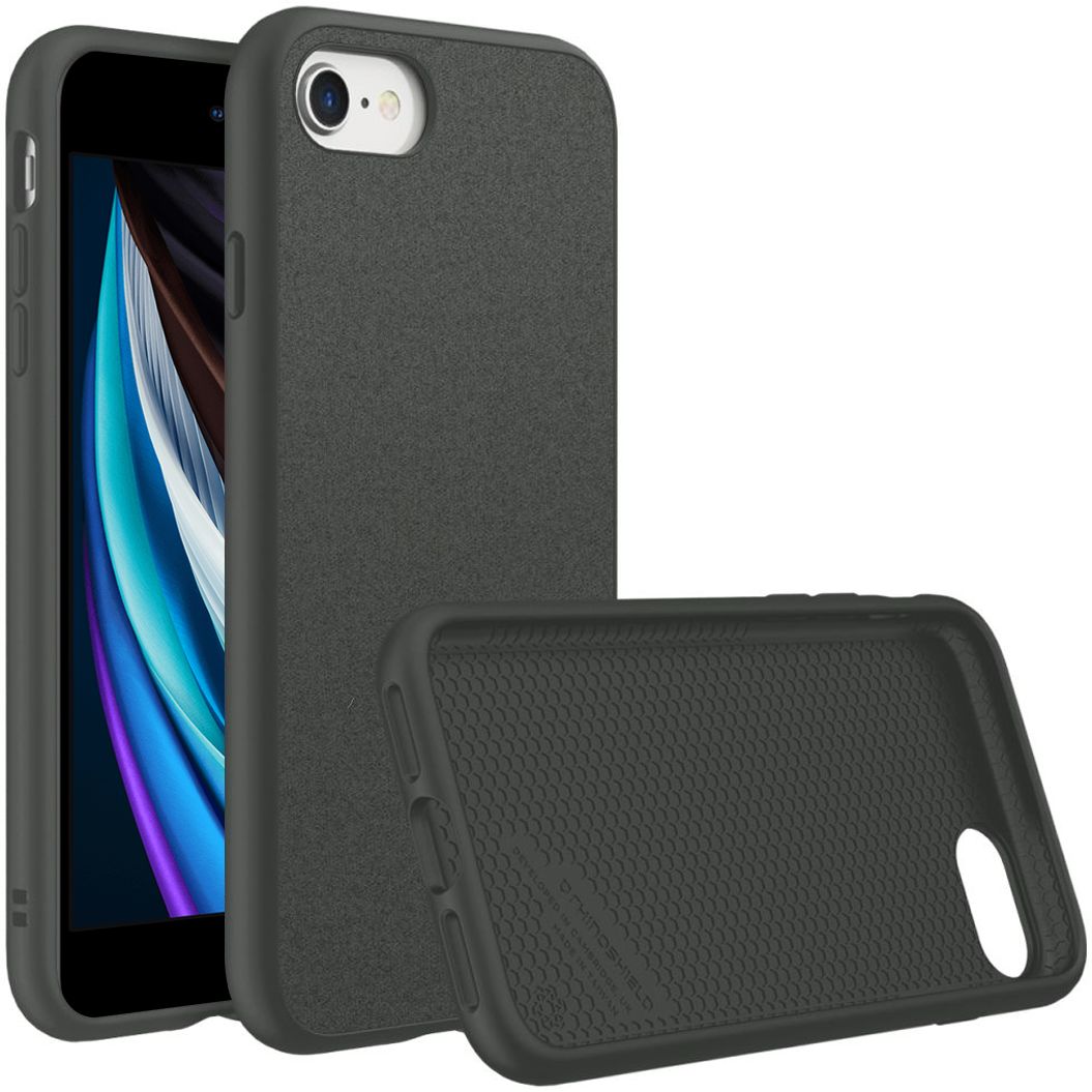 RhinoShield SolidSuit iPhone SE 2020 Hoesje Classic Grafiet afbeelding 1