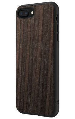 RhinoShield SolidSuit Black Oak iPhone 7 Plus / 8 Plus Hoesje afbeelding 2