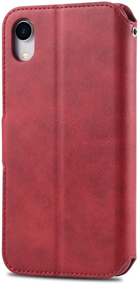 Apple iPhone XR Portemonnee Hoesje Rood afbeelding 6