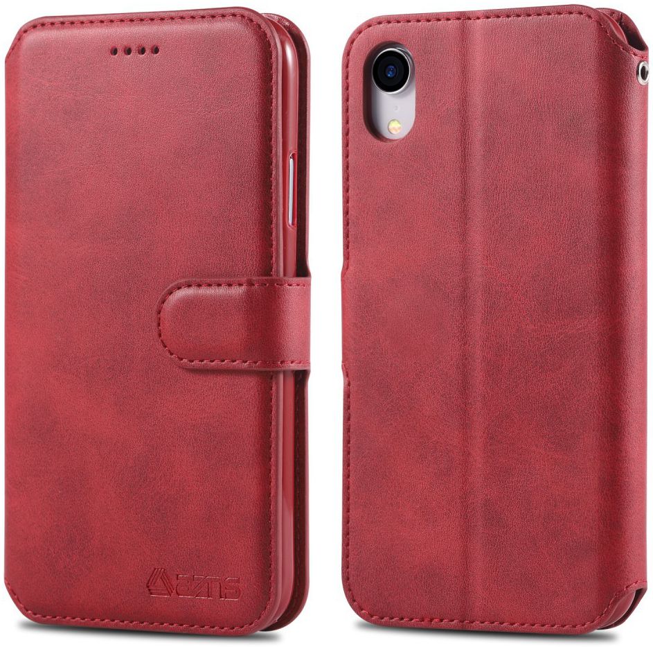Apple iPhone XR Portemonnee Hoesje Rood afbeelding 7