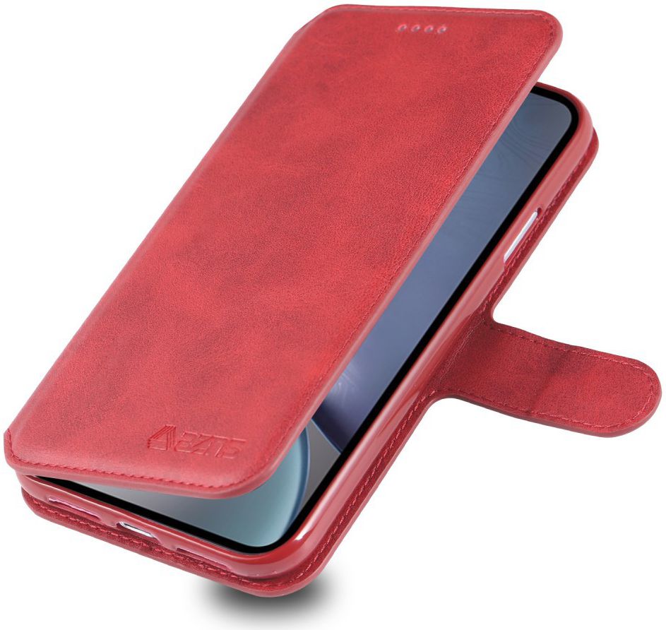 Apple iPhone XR Portemonnee Hoesje Rood afbeelding 3