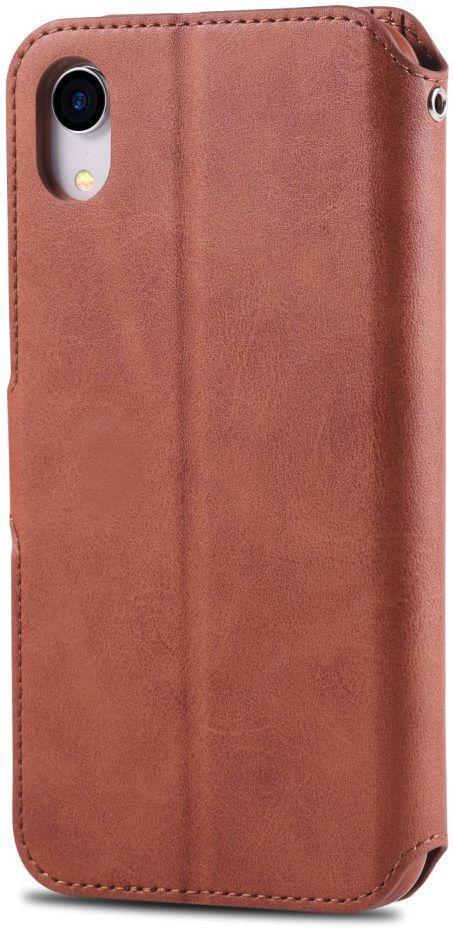 Apple iPhone XR Portemonnee Hoesje Bruin afbeelding 4