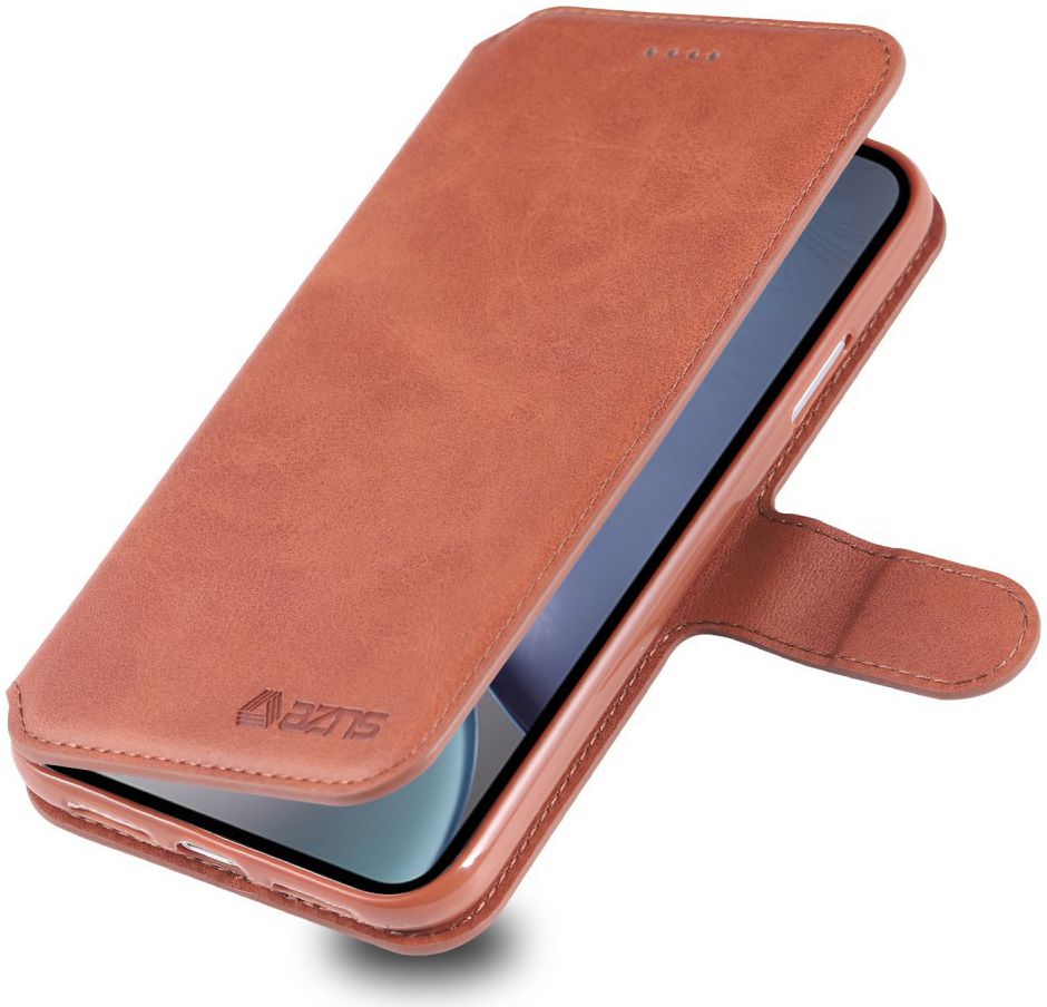 Apple iPhone XR Portemonnee Hoesje Bruin afbeelding 7