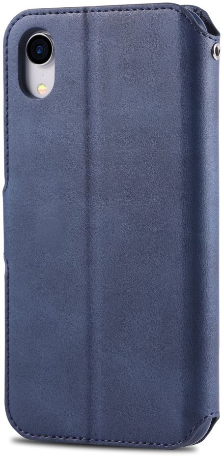 Apple iPhone XR Portemonnee Hoesje Blauw afbeelding 4