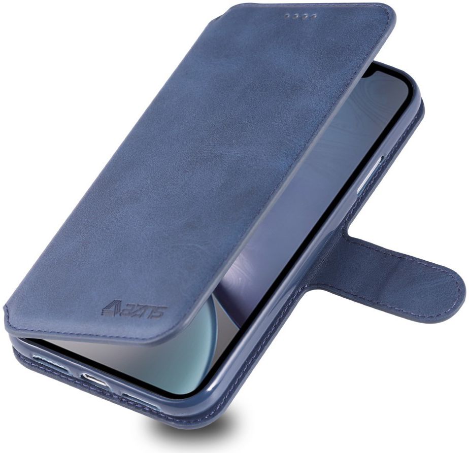 Apple iPhone XR Portemonnee Hoesje Blauw afbeelding 7