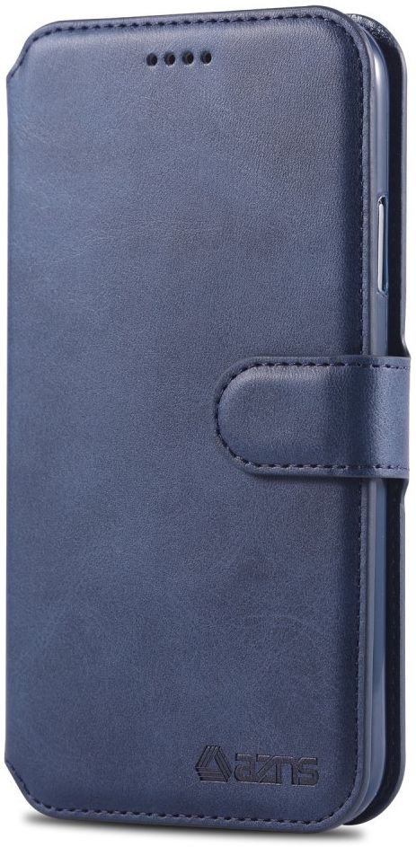 Apple iPhone XR Portemonnee Hoesje Blauw afbeelding 1