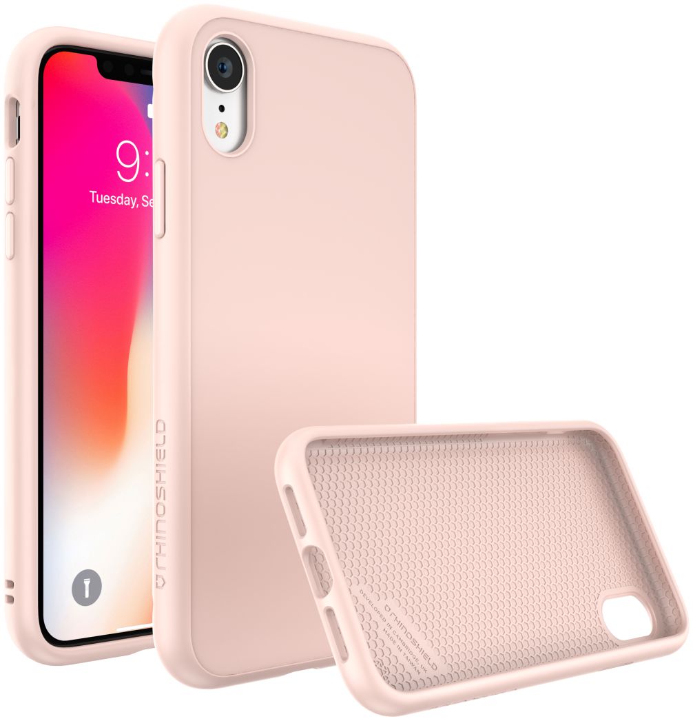 RhinoShield SolidSuit Classic iPhone XR Hoesje Roze afbeelding 1