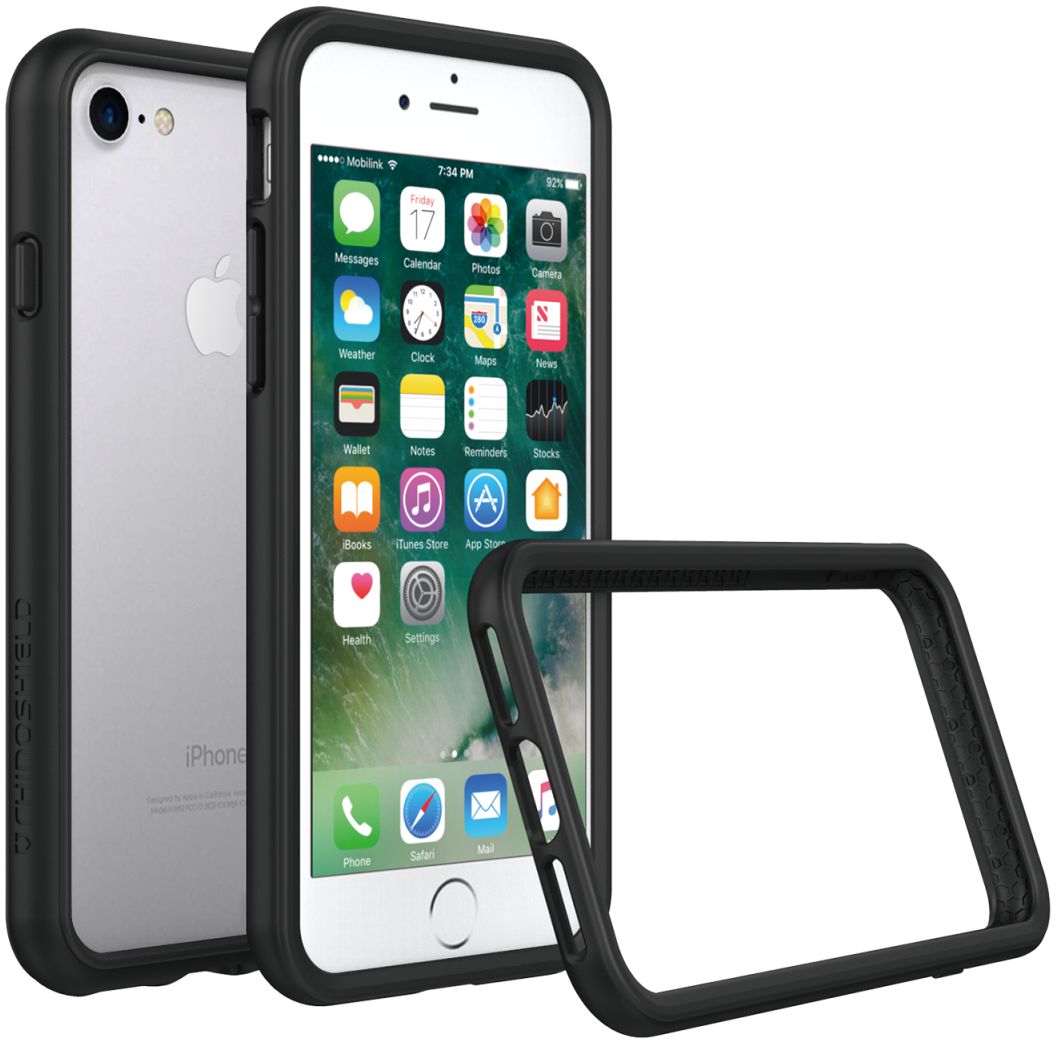 RhinoShield CrashGuard iPhone 7 / 8 Bumper Hoesje Zwart afbeelding 6