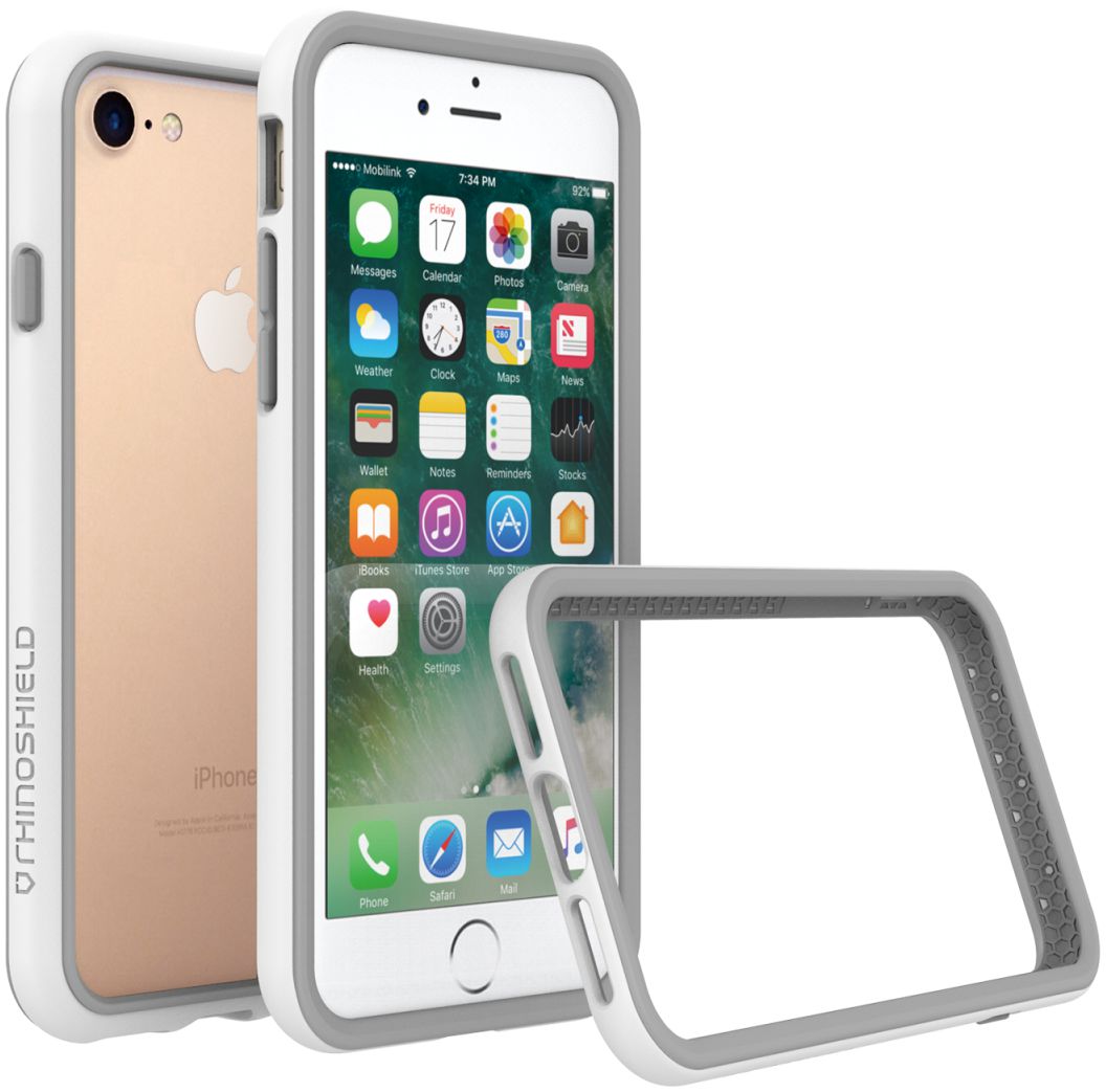 RhinoShield CrashGuard iPhone 7 / 8 Bumper Hoesje Wit afbeelding 6