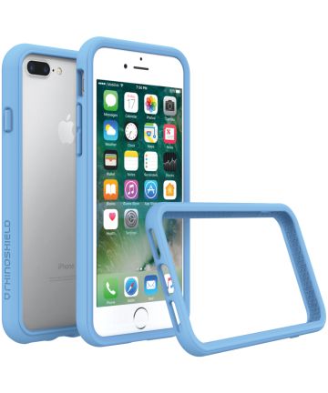 RhinoShield CrashGuard iPhone 7 Plus / 8 Plus Bumper Hoesje Blauw Hoesjes