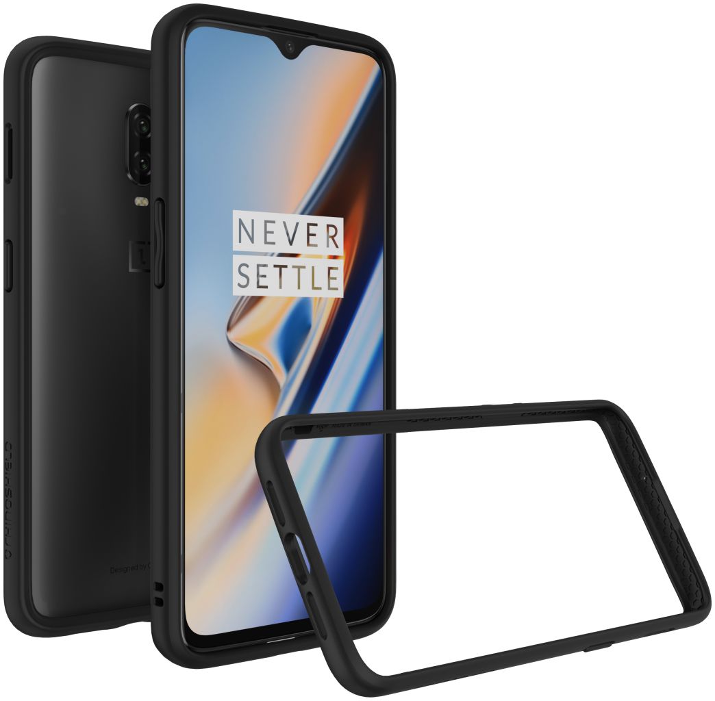 RhinoShield CrashGuard OnePlus 6T Bumper Hoesje Zwart afbeelding 2