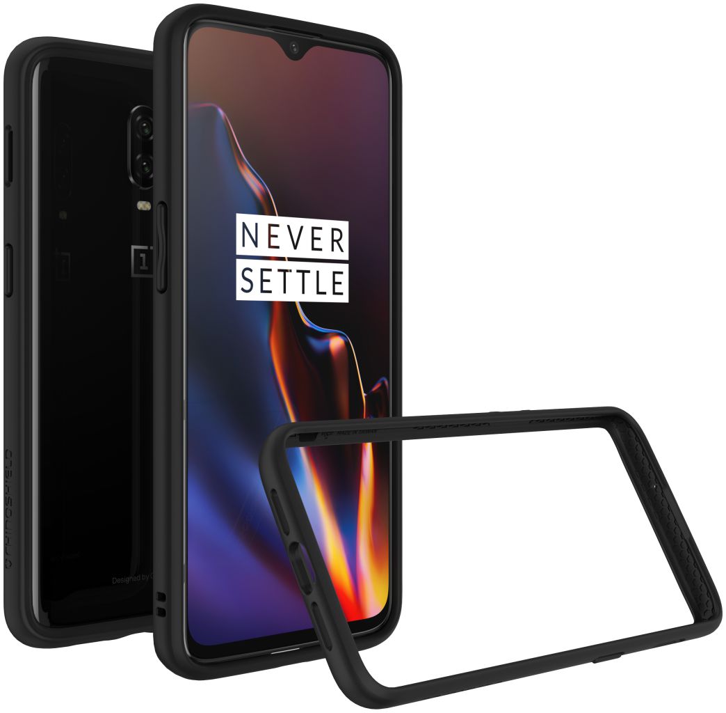RhinoShield CrashGuard OnePlus 6T Bumper Hoesje Zwart afbeelding 8