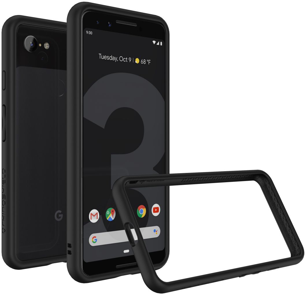 RhinoShield CrashGuard Google Pixel 3 Bumper Hoesje Zwart afbeelding 10