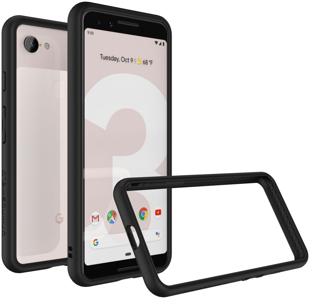 RhinoShield CrashGuard Google Pixel 3 Bumper Hoesje Zwart afbeelding 9