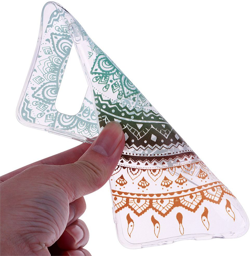Samsung Galaxy S10E Print TPU Hoesje Mandala afbeelding 4