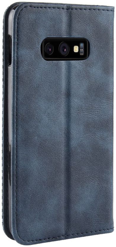 Samsung Galaxy S10E Vintage Portemonnee Hoesje Blauw afbeelding 6